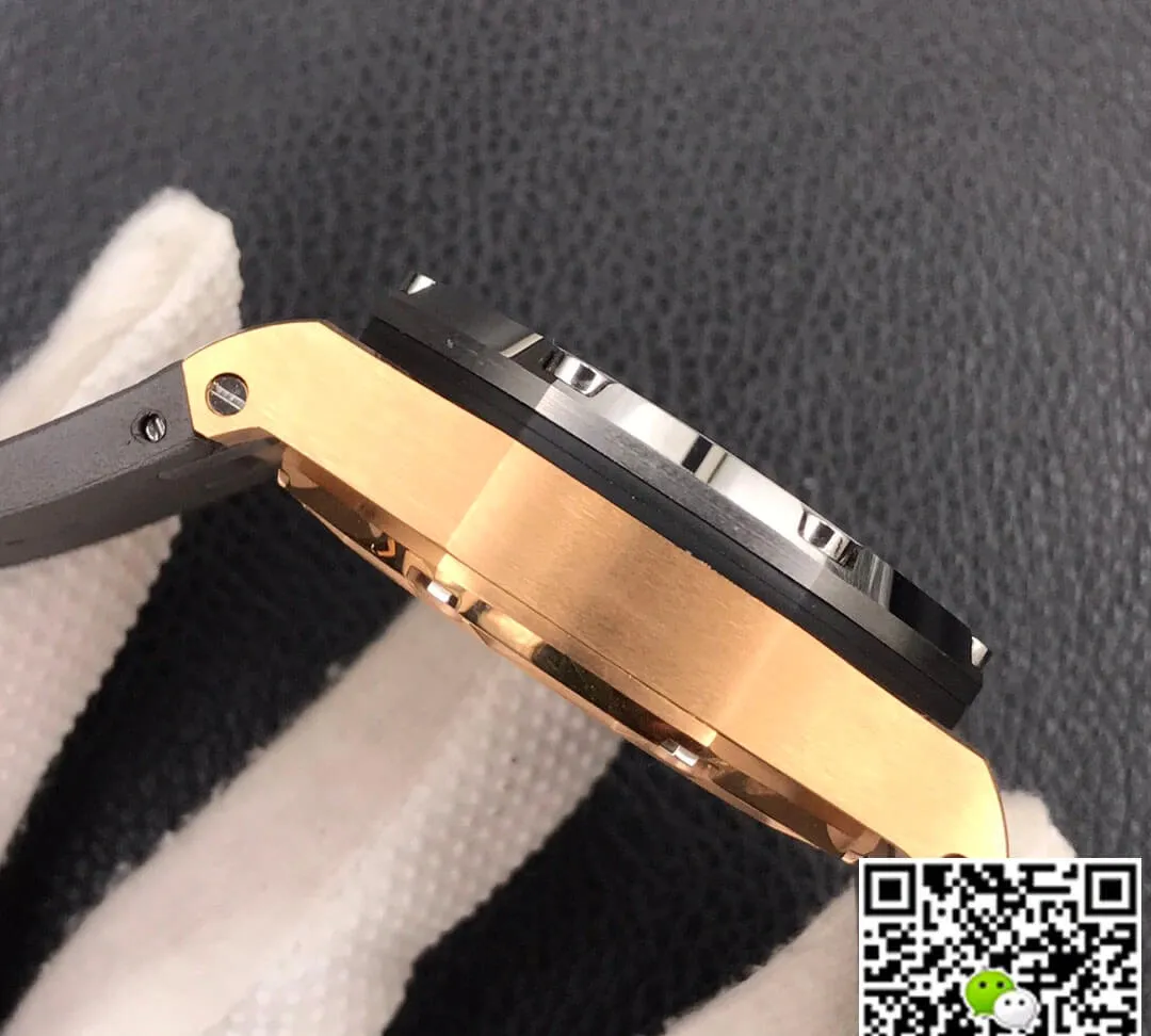 Audemars Piguet Royal Oak Offshore 26568OM.OO.A004CA.01 JF Factory 1:1 Best Edition Replica Watch Brown Strap